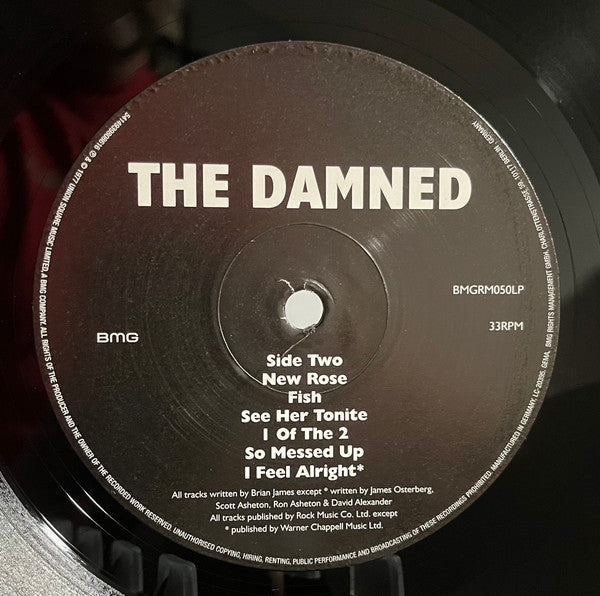 The Damned : Damned Damned Damned (LP, Album, RE)