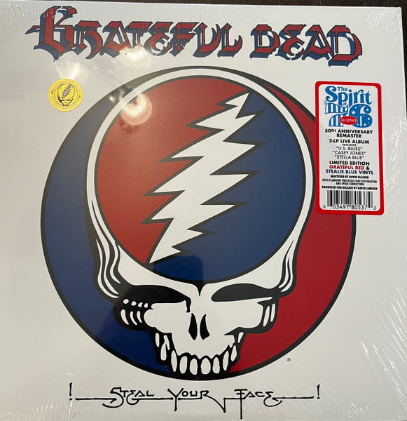 The Grateful Dead : Steal Your Face (50th Anniversary Remaster) (2xLP, Album, Ltd, RE, Red)