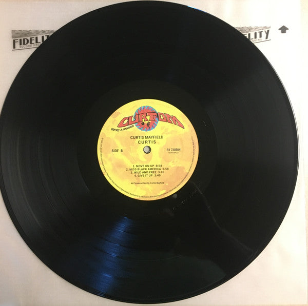 Curtis Mayfield : Curtis (LP, Album, RE, RP, Gat)