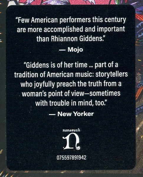 Rhiannon Giddens : Hope Is The Thing With Feathers (CD, Album)