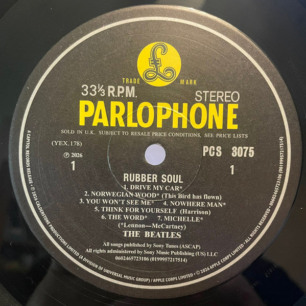 The Beatles : Rubber Soul (2xLP, Album, RE, 180)