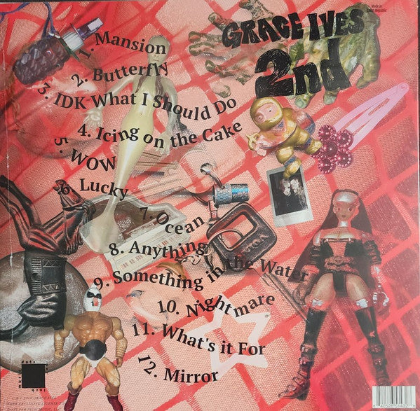 Grace Ives : 2nd (LP, Album, RE, Yel)