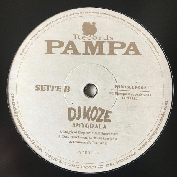 DJ Koze : Amygdala (2x12" + 7" + Album, Ltd, Gat)