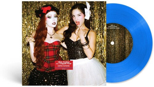 Olivia Rodrigo & Chappell Roan - Expectations (feat. Chappell Roan) Blue Vinyl 7" PREORDER