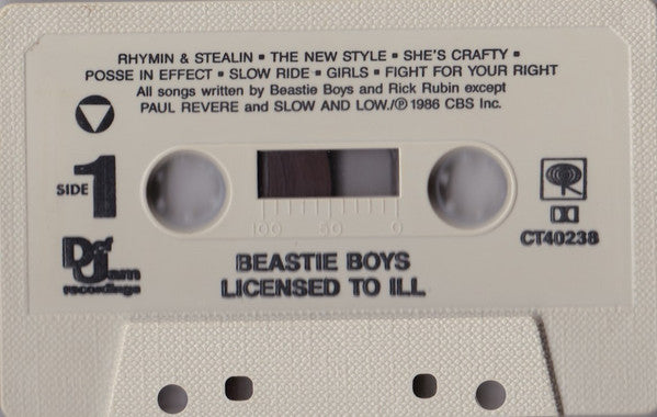 Beastie Boys : Licensed To Ill (Cass, Album, Fab)