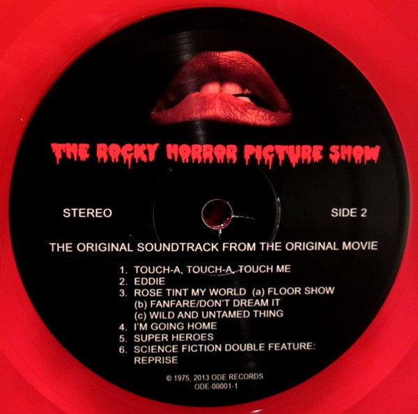 "The Rocky Horror Picture Show" Original Cast : The Rocky Horror Picture Show (LP, Album, RE, Red)