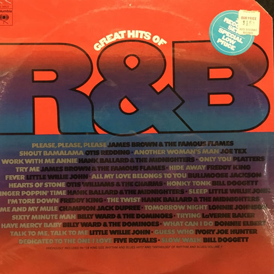 Various : Great Hits Of R&B (2xLP, Comp, Gat)