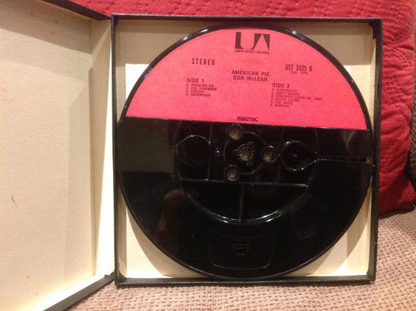 Don McLean : American Pie (Reel, 4tr Stereo, 7" Reel, Album)