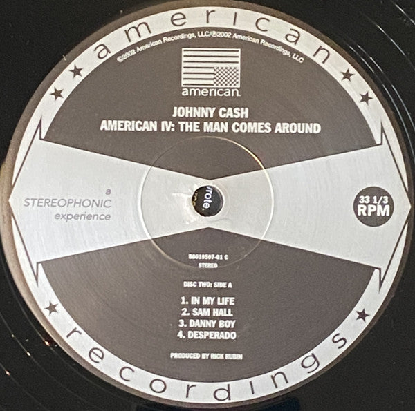 Johnny Cash : American IV: The Man Comes Around (2xLP, Album, RE, 180)