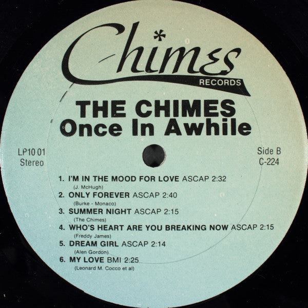 The Chimes (2) : Once In Awhile (LP)