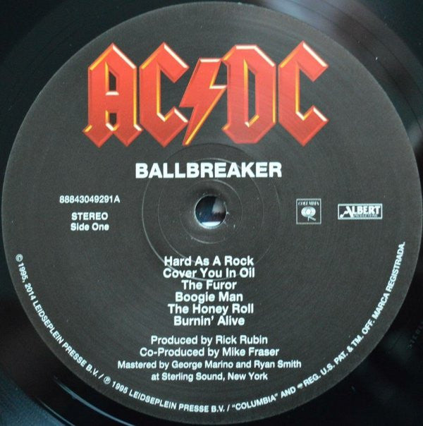 AC/DC : Ballbreaker (LP, Album, RE, RM)