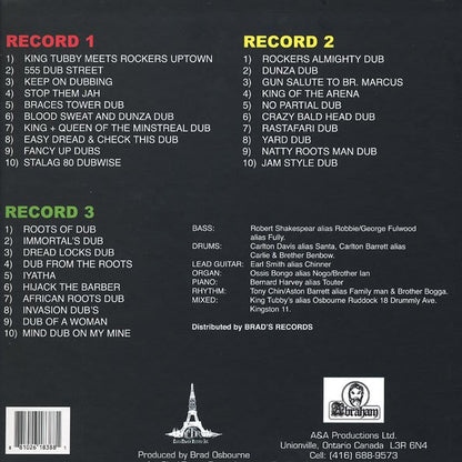 King Tubby : Reggae 3 LP Dub Box Set (3xLP, Col + Box, Comp)