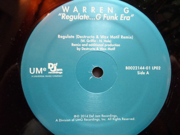 Warren G : Regulate... G Funk Era (LP, Album, RE + 12" + 20t)