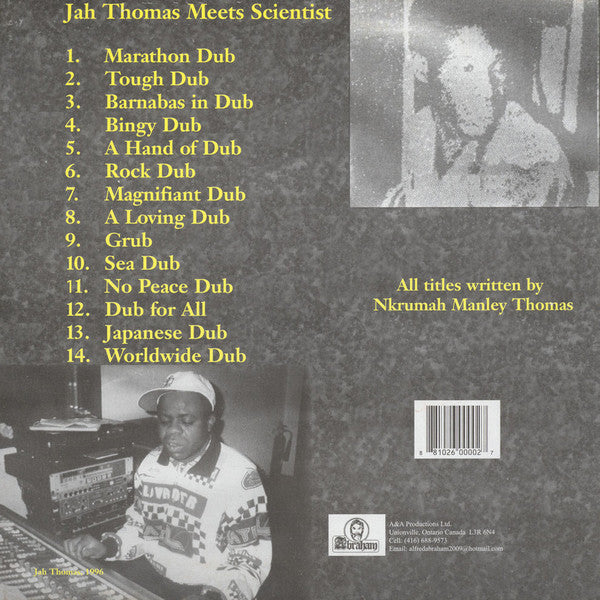 Jah Thomas Meets Scientist : In Rock Dub (LP, Album)