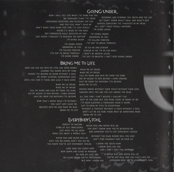 Evanescence : Fallen (CD, Album)