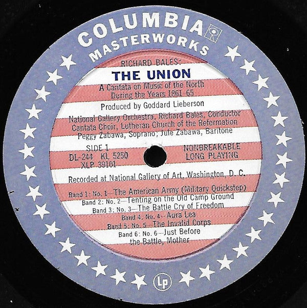 Richard Bales : The Union (LP, Album, Mono)
