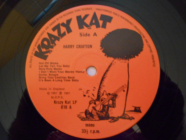 Harry Crafton : 1949-1954 (LP, Comp, Mono)