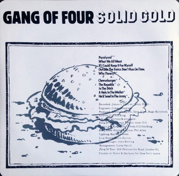 Gang Of Four : Solid Gold (LP, Album, RE, 180)
