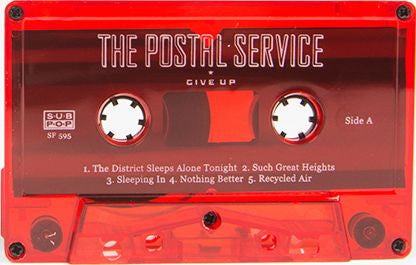 The Postal Service : Give Up (Cass, Album, RE, Red)