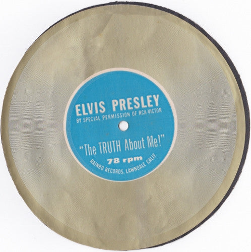 Elvis Presley : The Truth About Me (Flexi, 7", S/Sided)