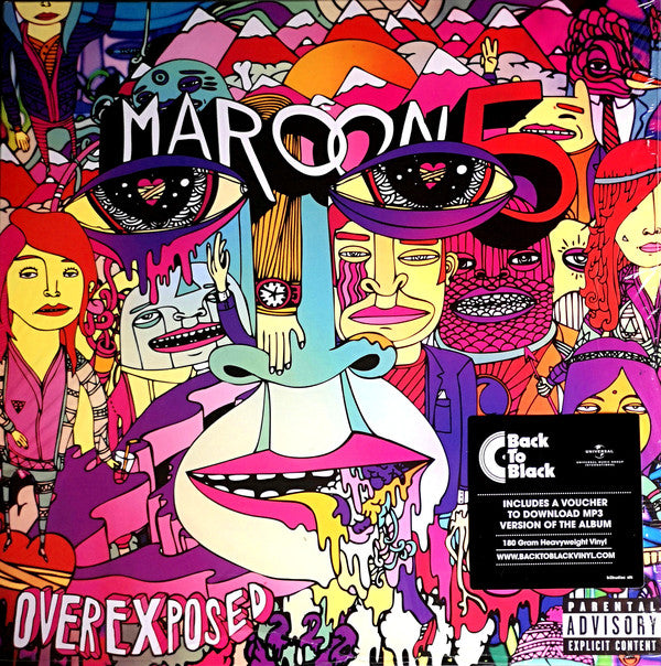 Maroon 5 : Overexposed (LP, Album, RE, Gat)