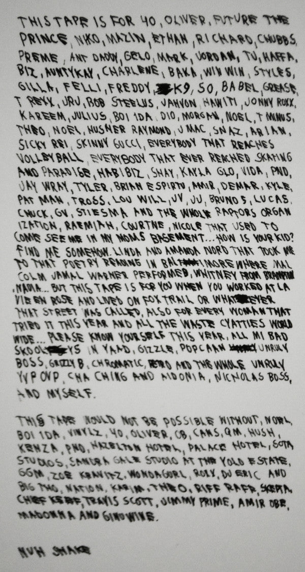 Drake : If You're Reading This It's Too Late (2xLP, Mixtape, RE)