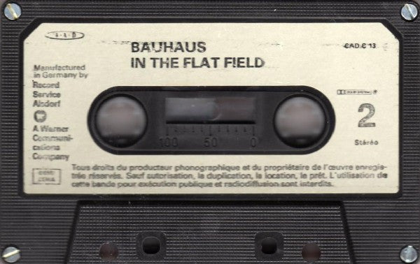 Bauhaus : In The Flat Field (Cass, Album, RE)