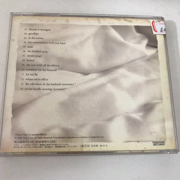 Darci Cash : In The Company Of Strangers (CD, Album)