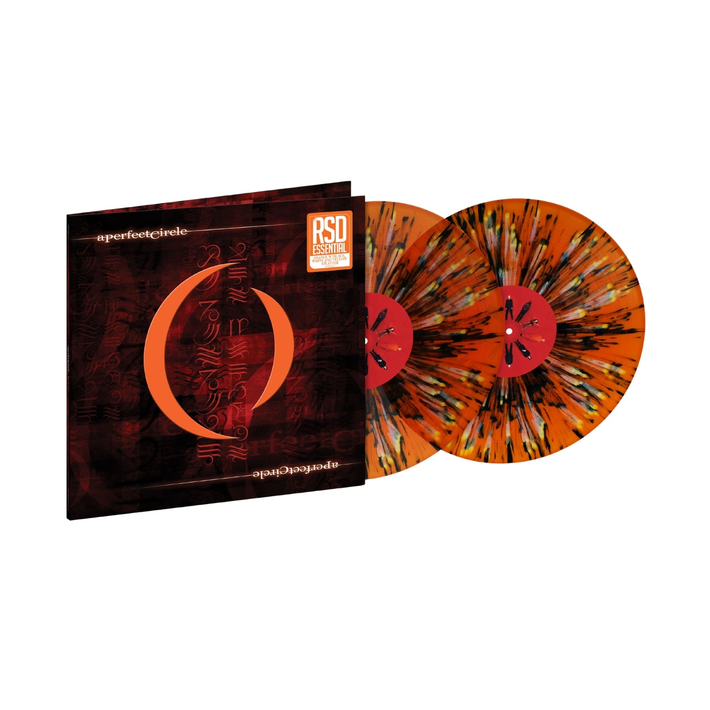 A Perfect Circle - Mer De Noms Indie Exclusive Orange w/Black White & Yellow Splatter Vinyl 2xLP PREORDER
