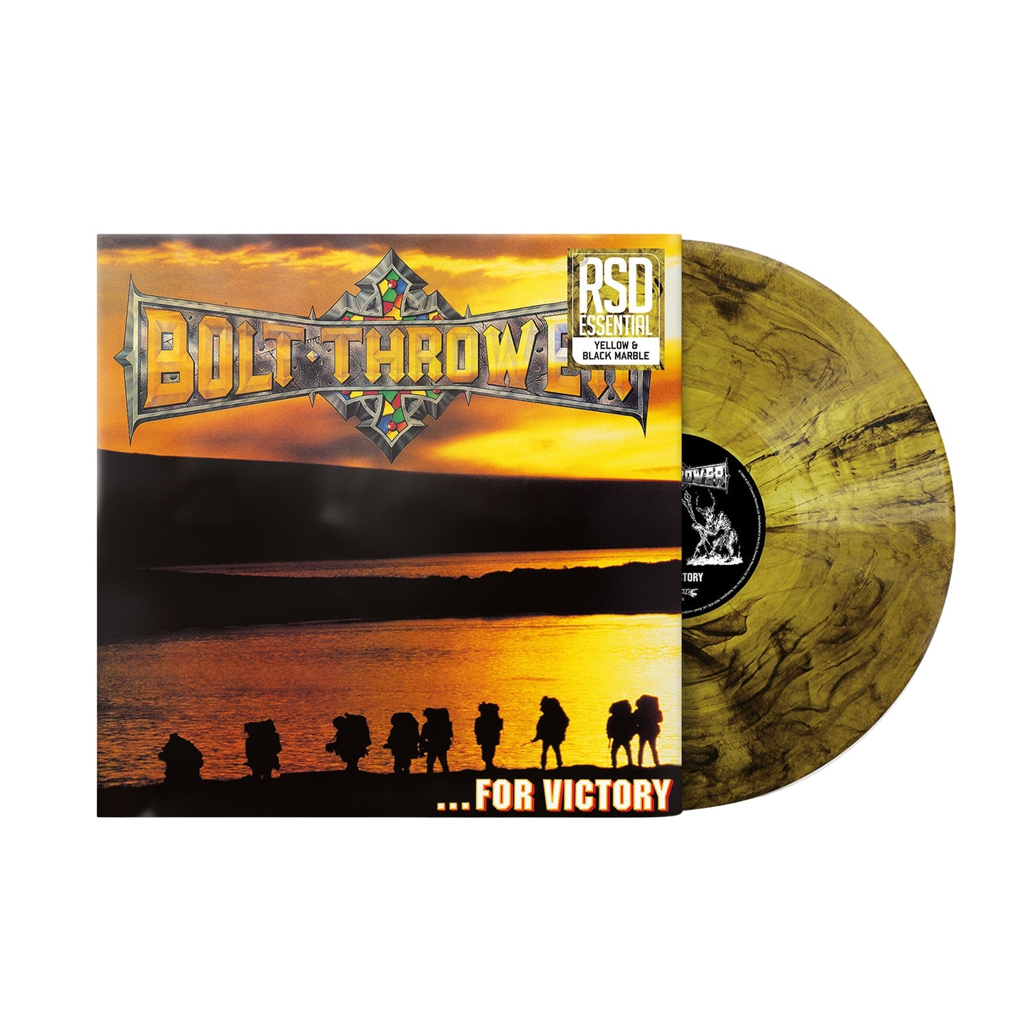Bolt Thrower - ...For Victory Yellow & Black Marble LP PREORDER