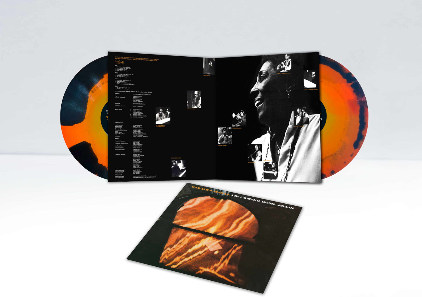 Carmen McRae - I'm Coming Home Again Indie Exclsuive Solar Flare Effect Vinyl 2xLP PREORDER