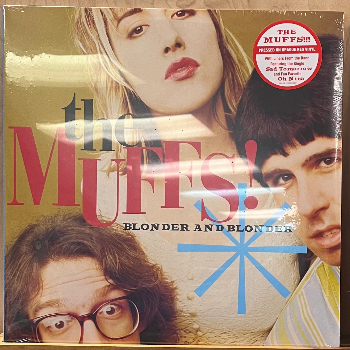 The Muffs - Blonder And Blonder Red Vinyl LP