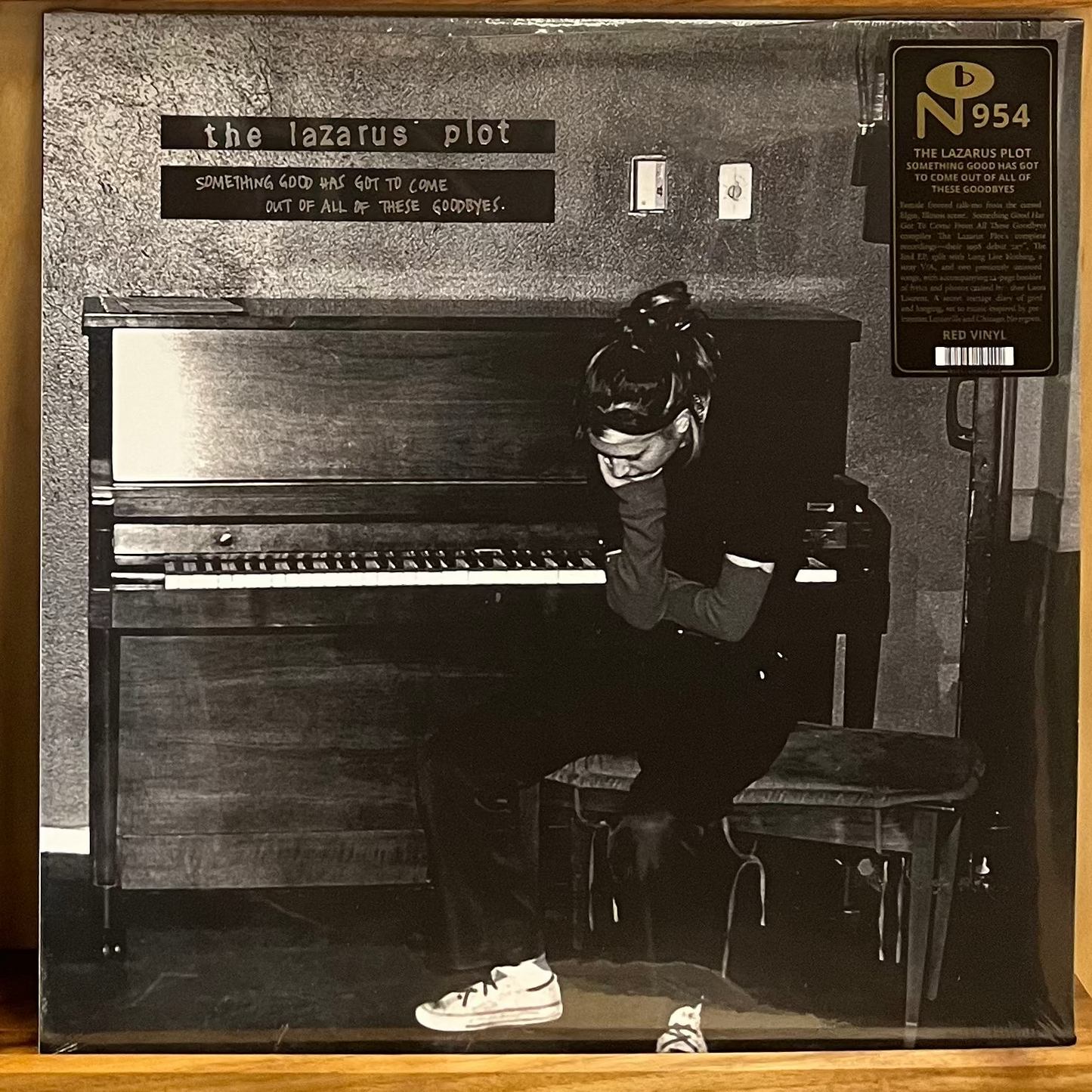 The Lazarus Plot - Something Good Has Got To Come Out Of All These Goodbyes Red Vinyl LP