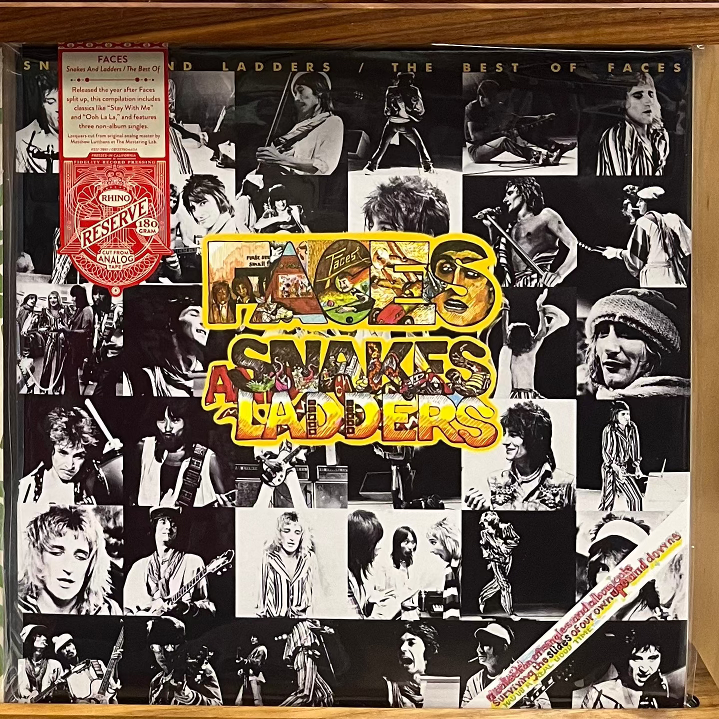 Faces - Snakes And Ladders / The Best Of Faces LP