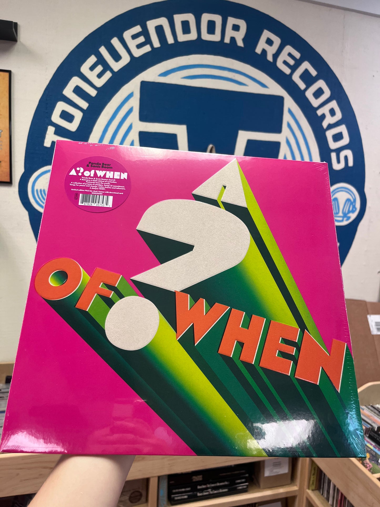 Panda Bear & Sonic Boom - A ? of WHEN Indie Exclusive Pink Vinyl LP