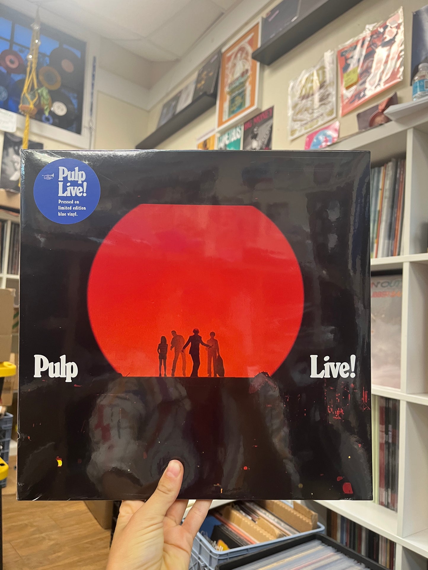 Pulp - Live! Blue Vinyl 2xLP
