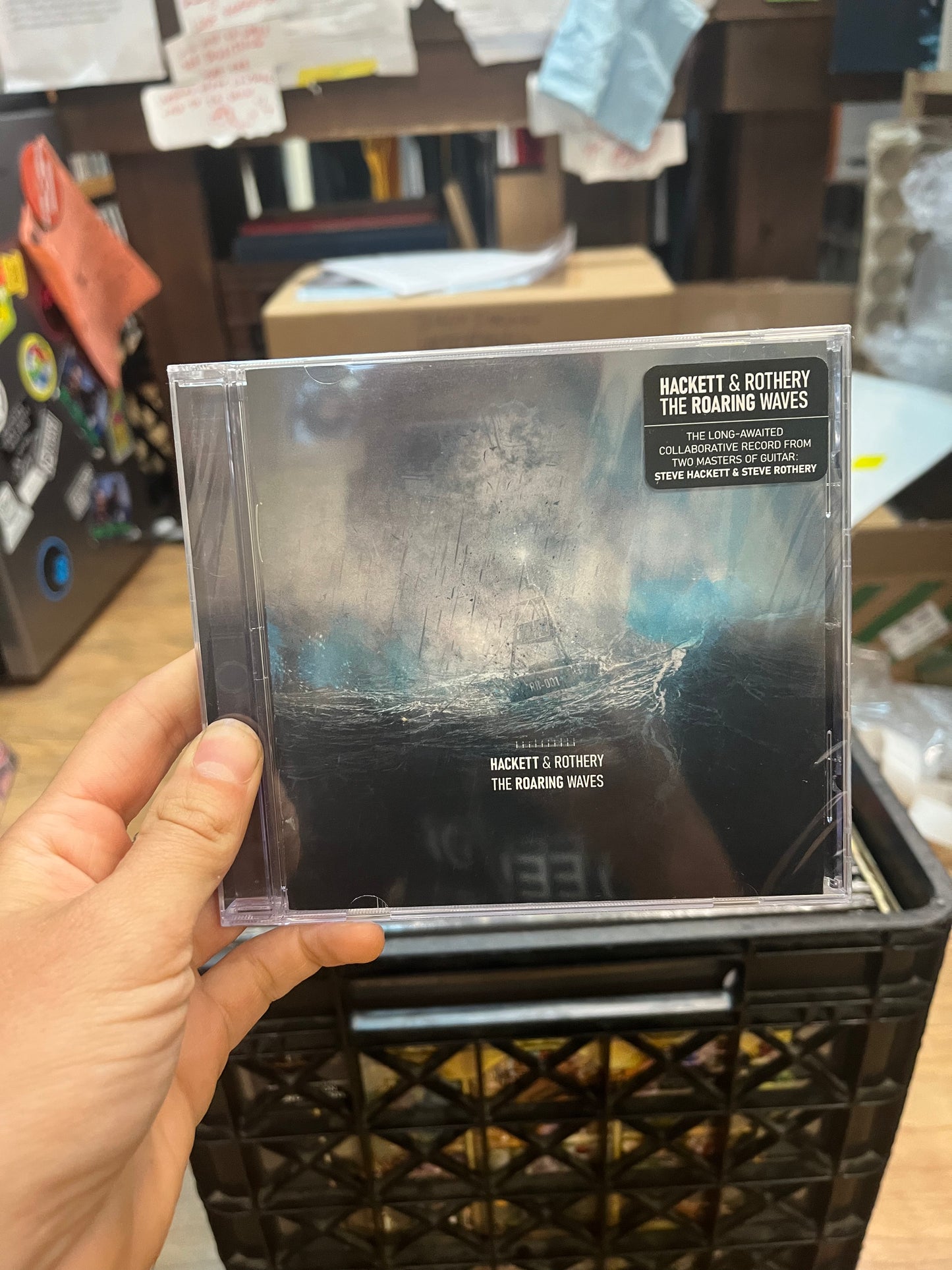 Hackett & Rothery - The Roaring Waves CD