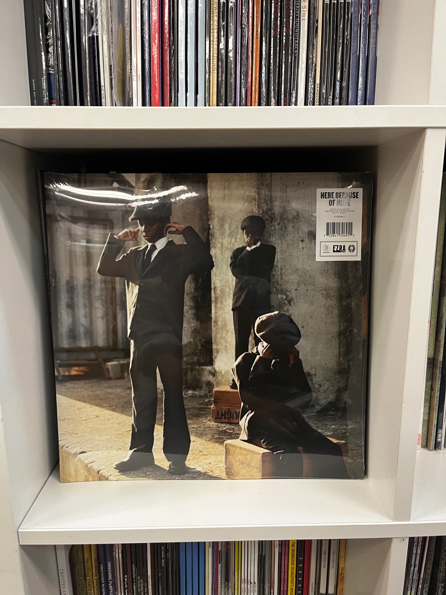 Ezra Collective - Here Because Of Hope White Translucent Vinyl 2xLP