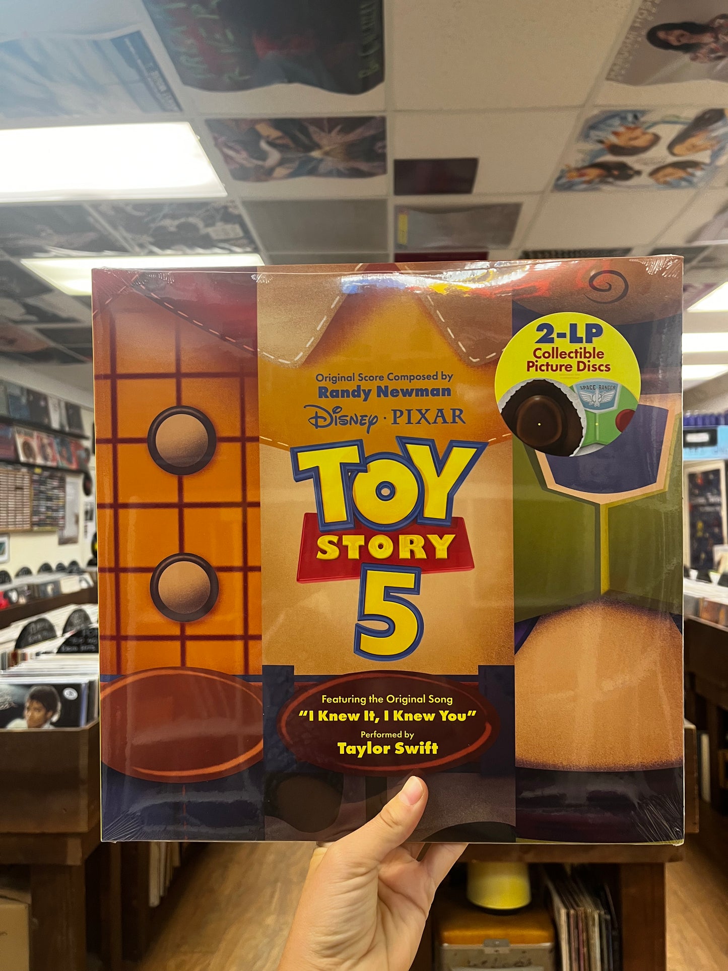 Toy Story 5 Soundtrack Picture Disc 2xLP