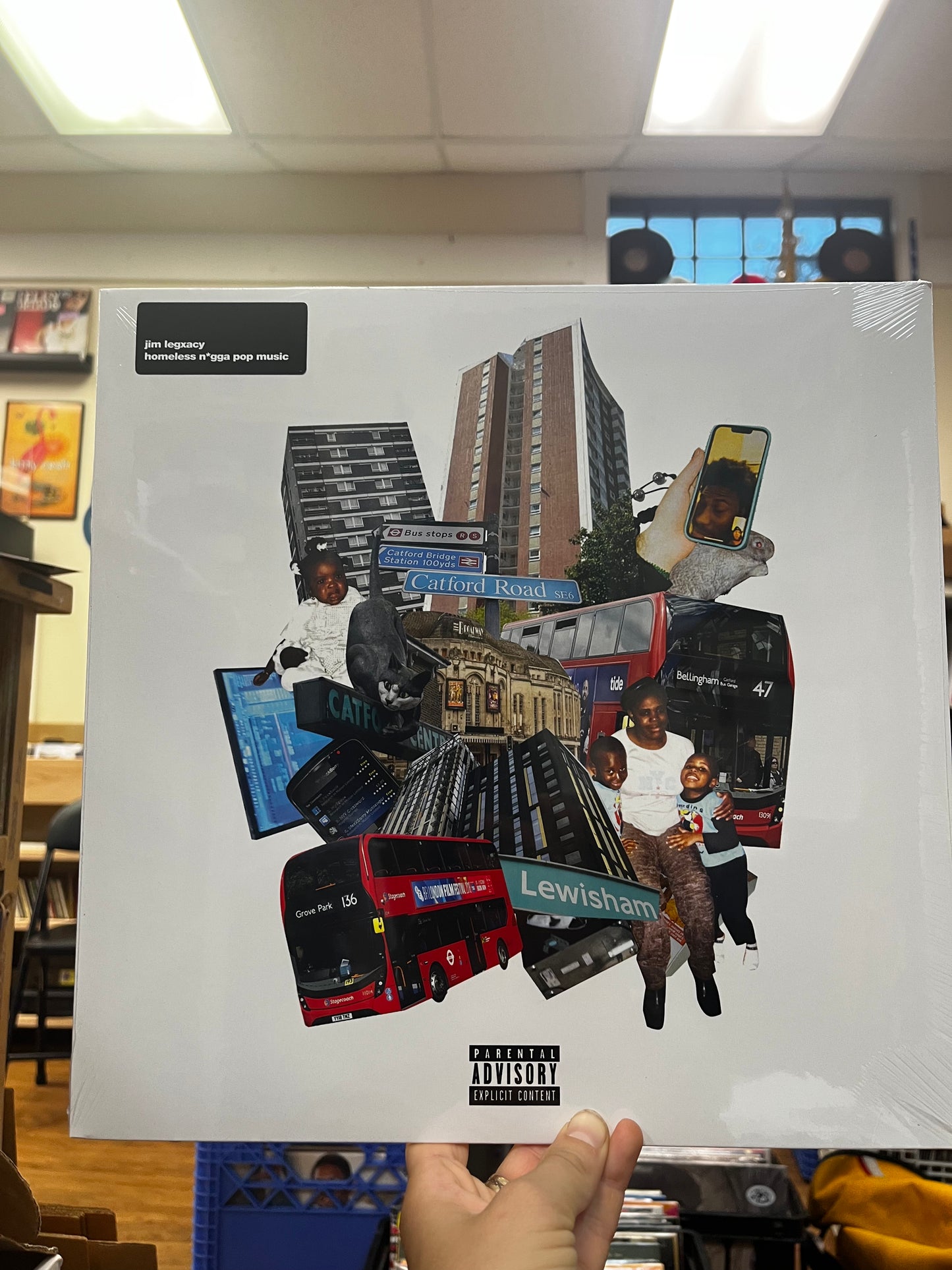 Jim Legxacy - Homeless N*gga Pop Music LP