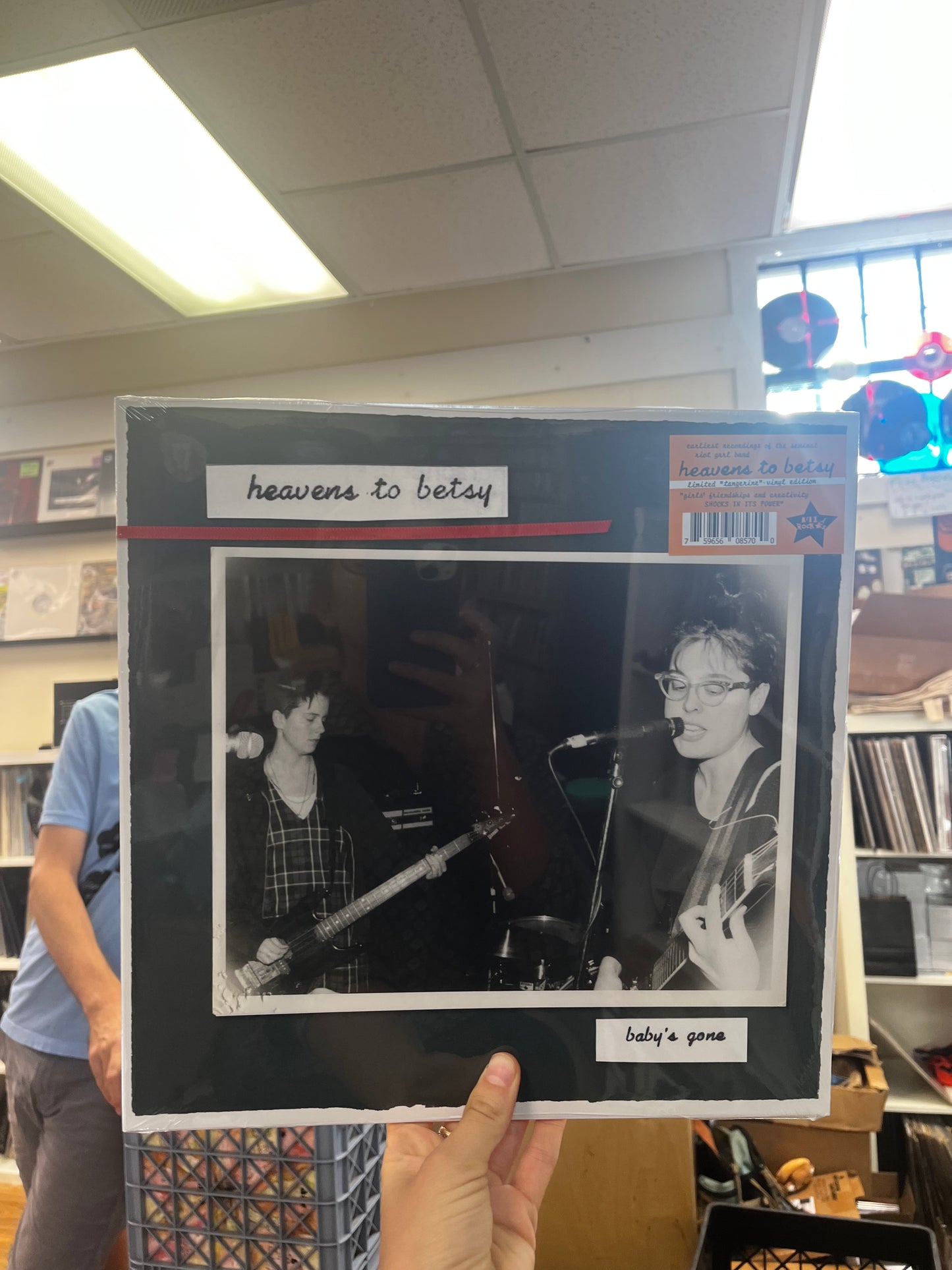 Heavens To Betsy - Baby's Gone LP