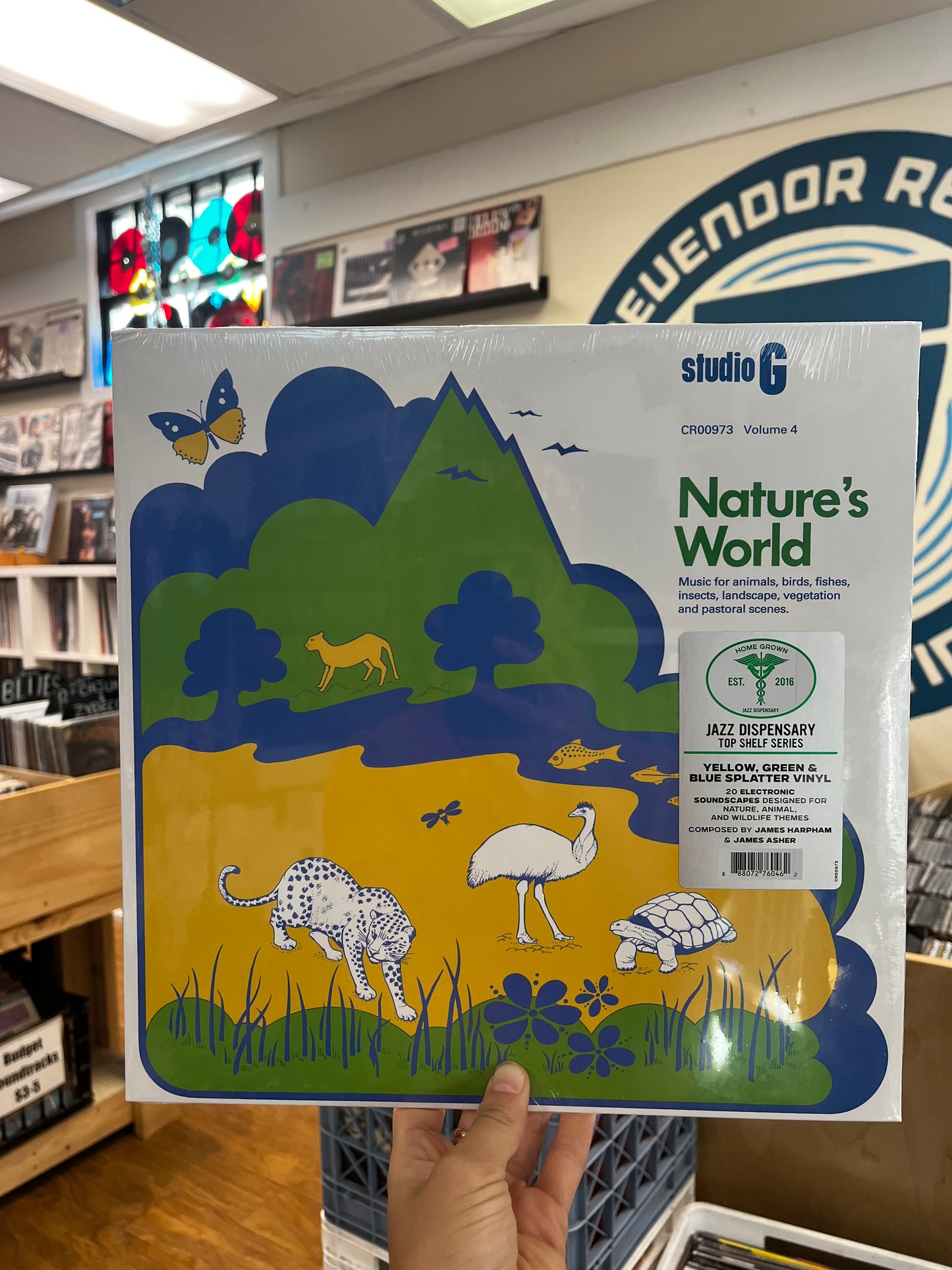 Studio G - Nature's World Volume 4 (Jazz Dispensary) LP