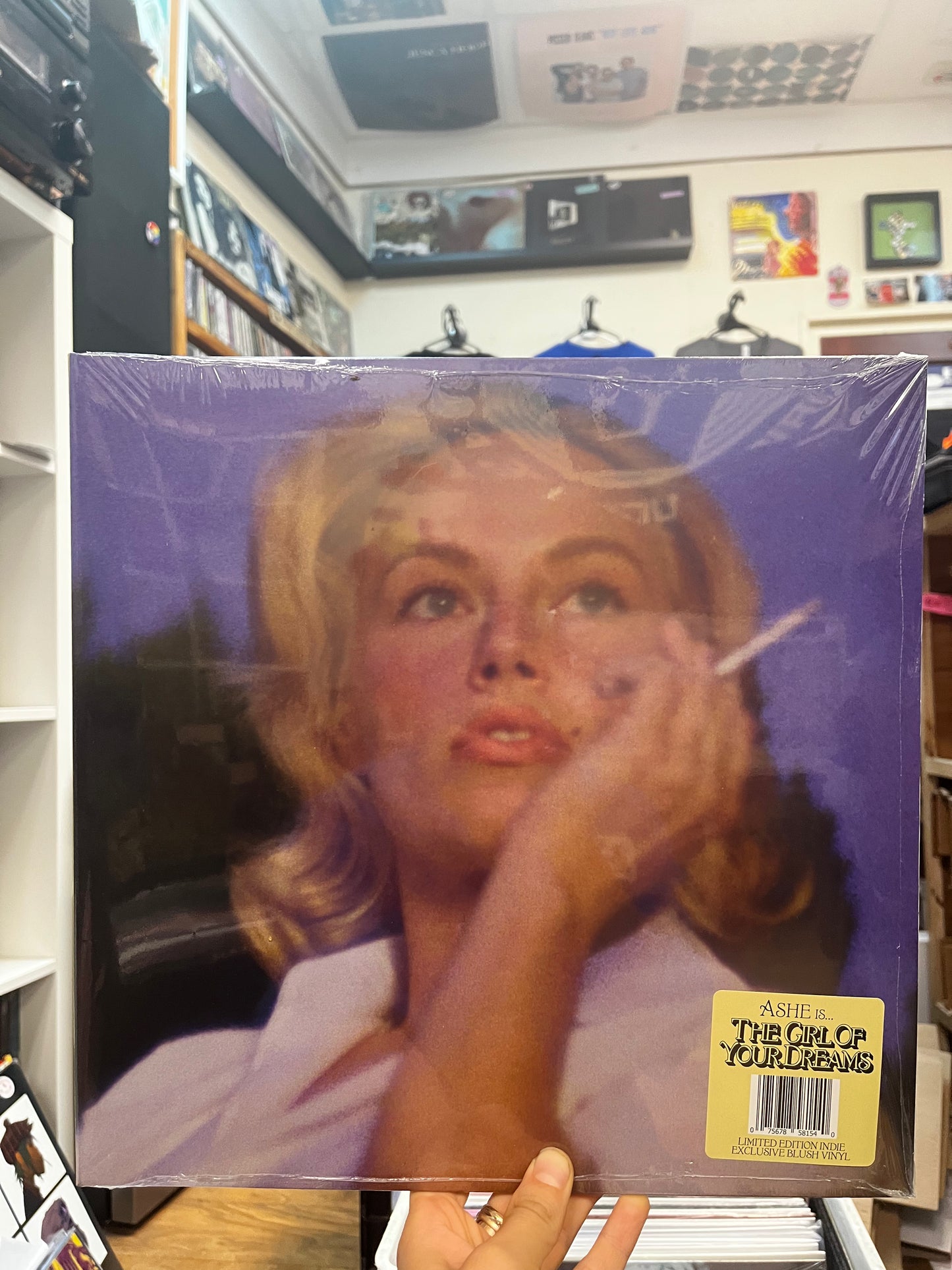 Ashe - The Girl Of Your Dreams Indie Excluisve Blush Vinyl LP