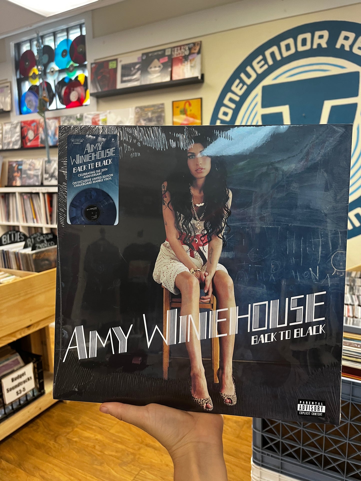 Amy Winehouse - Back To Black (Chalkboard Marble) LP