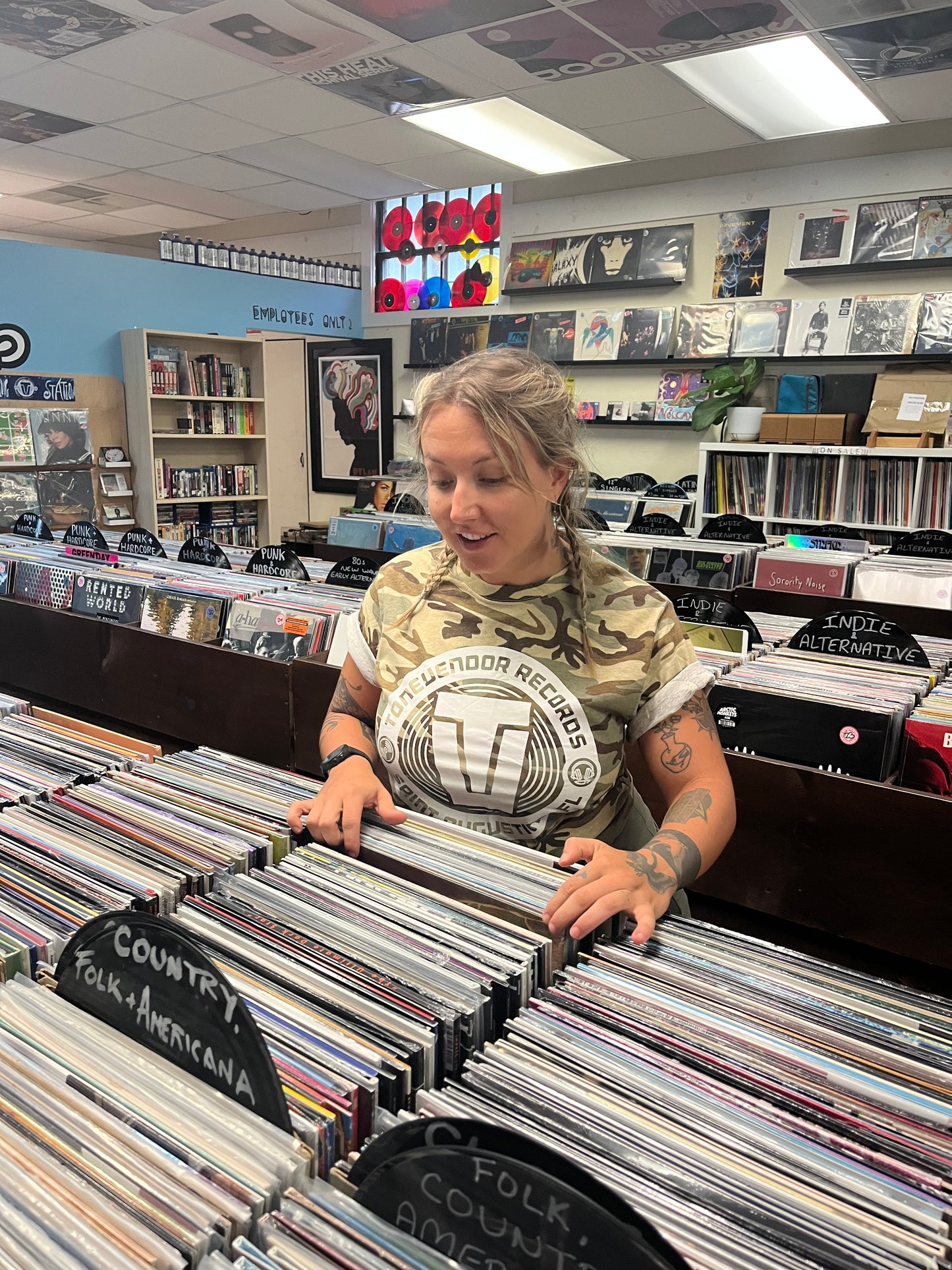 Tonevendor Logo Camo T-Shirt