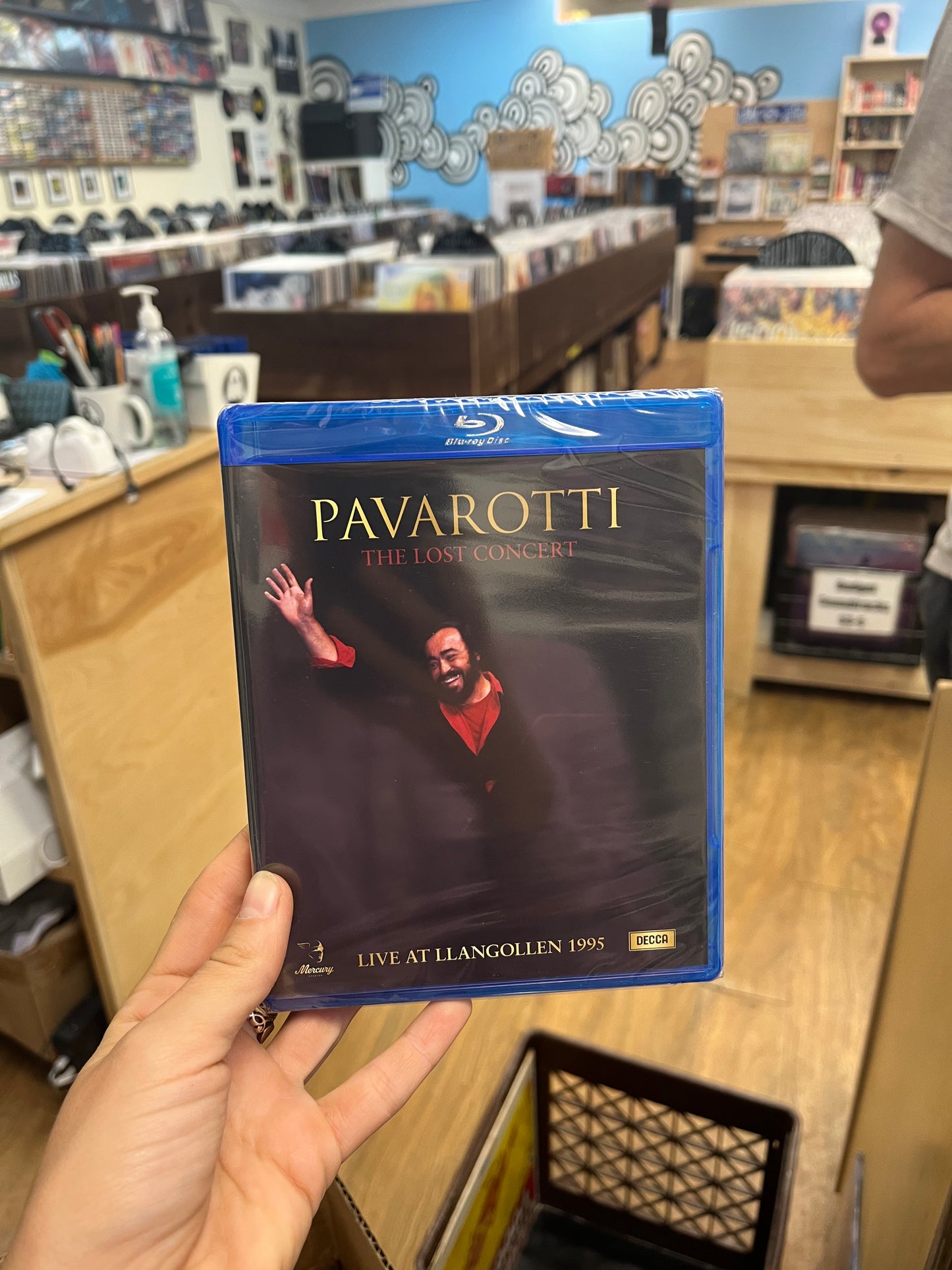 Pavoratti The Lost Concert Blu-Ray