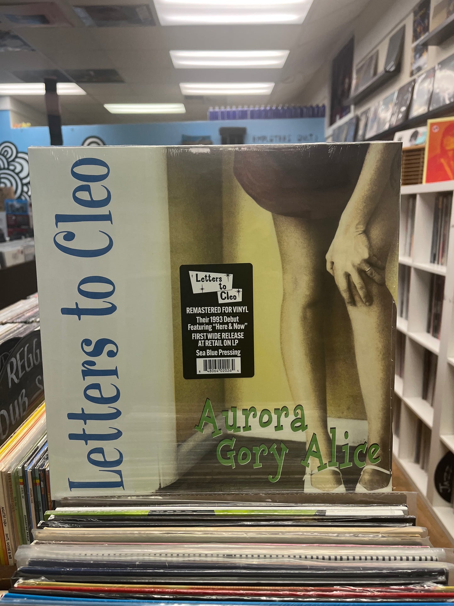 Letters To Cleo - Aurora Gory Alice Blue Vinyl LP