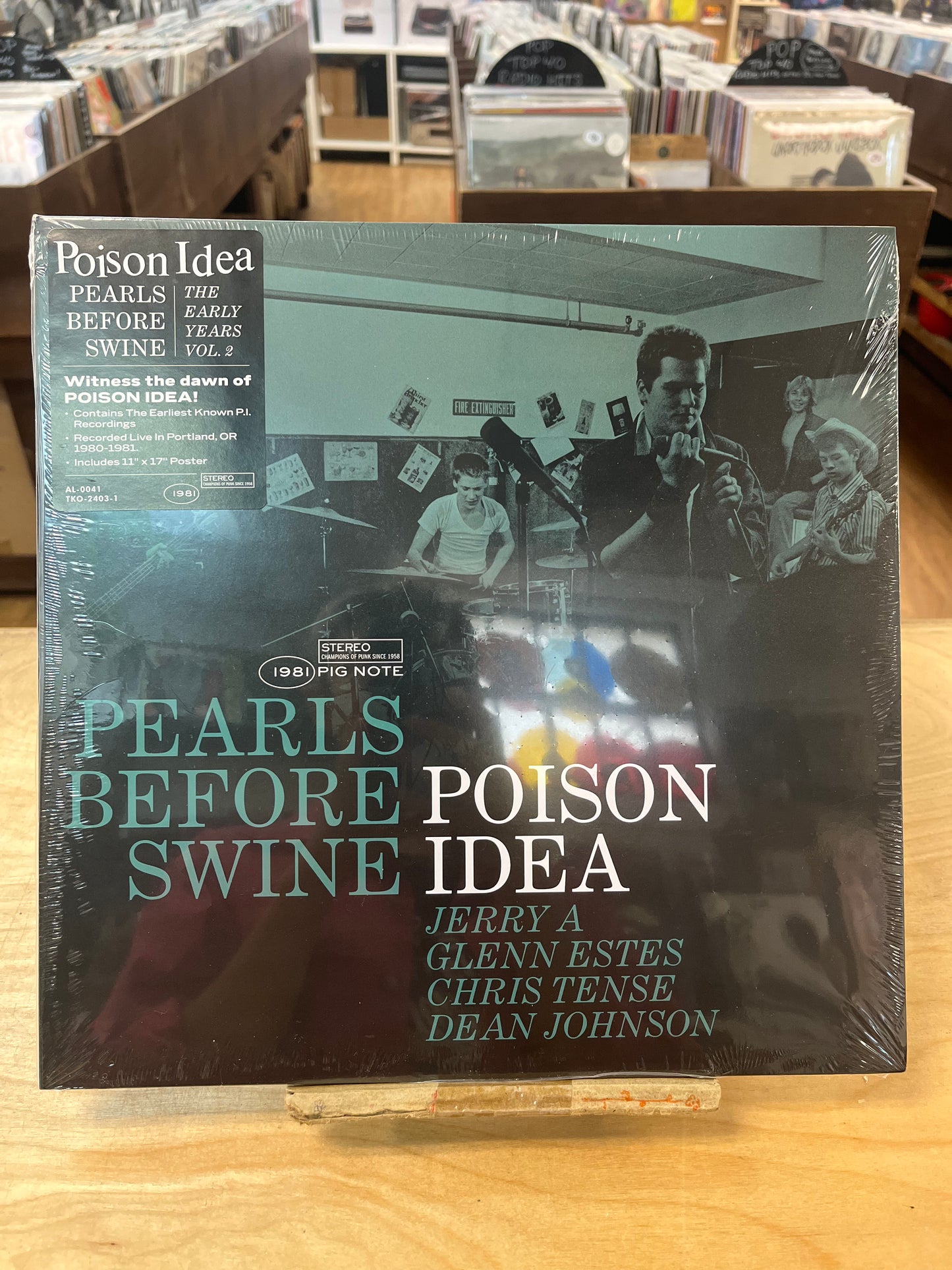 Poison Idea - Pearls Before Swine Punk Note LP
