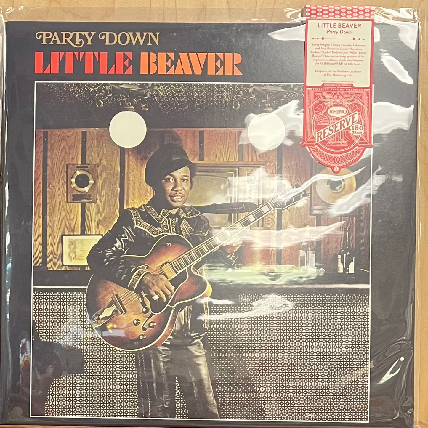 Little Beaver - Party Down Rhino Reserve LP