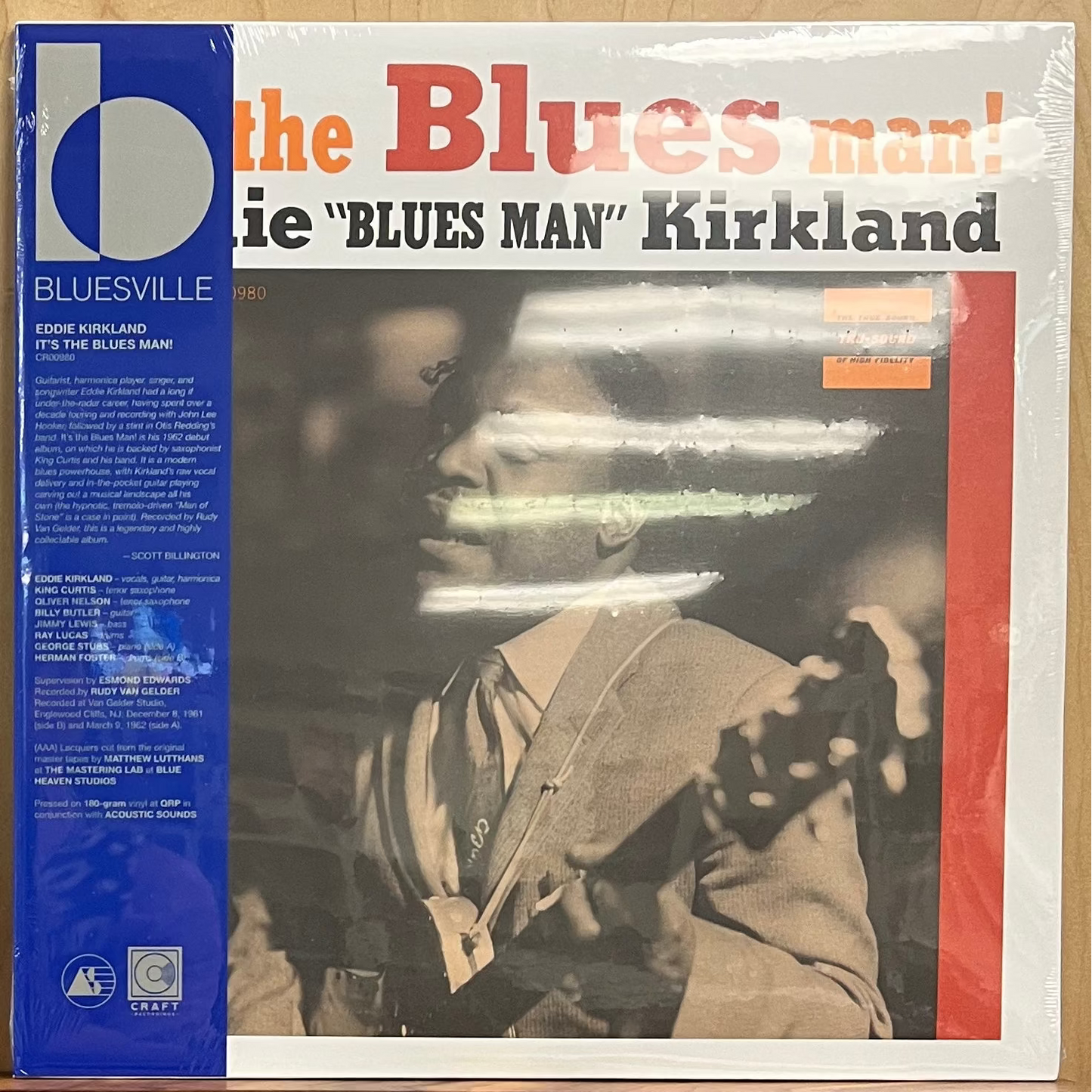 Eddie Kirkland - It's The Blues Man 2026 Reissue LP
